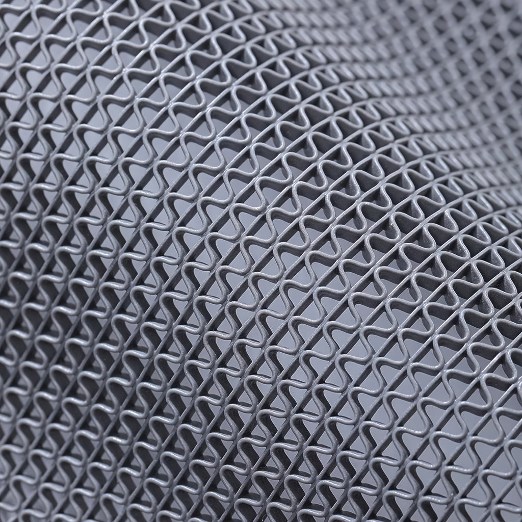 [4.5mm PVC Anti-Slip Pad] 1pc 4.5mm Thin PVC Anti-Slip Pad, High Absorbency Rectangular Bathroom and Kitchen Mat | Modern Bath Mat, Machine Made, Hand Wash Only, Hollow Non-Slip Drainage Mat